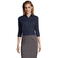 Camisa manga 3/4 Easycare mujer Effect Women. Color azul oscuro.