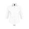 Camisa manga 3/4 Easycare mujer Effect Women. Color blanco.