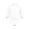 Camisa manga 3/4 Easycare mujer Effect Women. Color blanco.