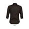 Camisa manga 3/4 Easycare mujer Effect Women. Color negro.