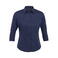 Camisa manga 3/4 Easycare mujer Effect Women. Color azul oscuro.