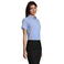 Camisa Oxford manga corta Easycare mujer Elite Women. Color azul cielo.