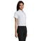 Camisa Oxford manga corta Easycare mujer Elite Women. Color blanco.