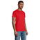 Camiseta sostenible ajustada unisex Epic. Color rojo.