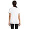 Camiseta sostenible ajustada unisex Epic. Color blanco.