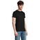 Camiseta sostenible ajustada unisex Epic. Color negro oscuro.
