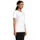 Camiseta sostenible ajustada unisex Epic. Color blanco.