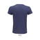 Camiseta sostenible ajustada unisex Epic. Color azul profundo.