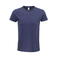 Camiseta sostenible ajustada unisex Epic. Color azul profundo.