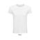 Camiseta sostenible ajustada unisex Epic. Color blanco.