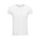 Camiseta sostenible ajustada unisex Epic. Color blanco.