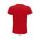 Camiseta sostenible ajustada unisex Epic. Color rojo.