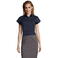Camisa manga corta Easycare mujer Excess Women. Color azul oscuro.