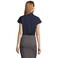 Camisa manga corta Easycare mujer Excess Women. Color azul oscuro.