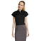 Camisa manga corta Easycare mujer Excess Women. Color negro.