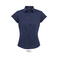 Camisa manga corta Easycare mujer Excess Women. Color azul oscuro.
