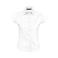 Camisa manga corta Easycare mujer Excess Women. Color blanco.