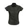 Camisa manga corta Easycare mujer Excess Women. Color negro.