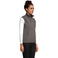 Chaleco softshell reciclado mujer Falcon BW Women. Color gris antracita.