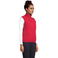 Chaleco softshell reciclado mujer Falcon BW Women. Color chili.