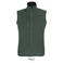 Chaleco softshell reciclado mujer Falcon BW Women. Color verde bosque.