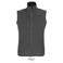 Chaleco softshell reciclado mujer Falcon BW Women. Color gris antracita.
