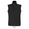 Chaleco softshell reciclado mujer Falcon BW Women. Color negro.