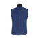 Chaleco softshell reciclado mujer Falcon BW Women. Color azul abismo.