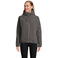 Chaqueta softshell reciclada mujer Falcon Padded Women. Color gris antracita.