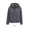 Chaqueta softshell reciclada mujer Falcon Padded Women. Color gris antracita.