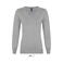 Jersey punto mujer Glory Women. Color gris mezcla.