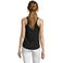 Camiseta tirantes mujer Jade Women. Color negro.