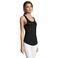 Camiseta tirantes mujer Jade Women. Color negro.