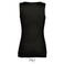 Camiseta tirantes mujer Jane Women. Color negro oscuro.