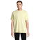 Camiseta sostenible unisex Legend. Color amarillo claro.