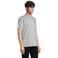 Camiseta sostenible unisex Legend. Color gris puro.