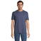 Camiseta sostenible unisex Legend. Color azul denim.