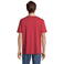 Camiseta sostenible unisex Legend. Color folk red.