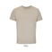 Camiseta sostenible unisex Legend. Color marrón cuerda.