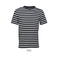 Camiseta sostenible unisex Legend. Color navy/ecru.