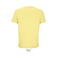 Camiseta sostenible unisex Legend. Color amarillo claro.