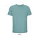 Camiseta sostenible unisex Legend. Color pool blue.