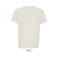 Camiseta sostenible unisex Legend. Color blanco crema.