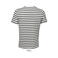 Camiseta sostenible unisex Legend. Color ecru/navy.