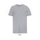Camiseta sostenible unisex Legend. Color gris puro.