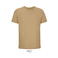 Camiseta sostenible unisex Legend. Color dark beige.