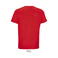 Camiseta sostenible unisex Legend. Color rojo vivo.