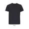 Camiseta sostenible unisex Legend. Color negro oscuro.