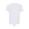 Camiseta sostenible unisex Legend. Color blanco.