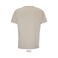 Camiseta sostenible unisex Legend. Color marrón cuerda.